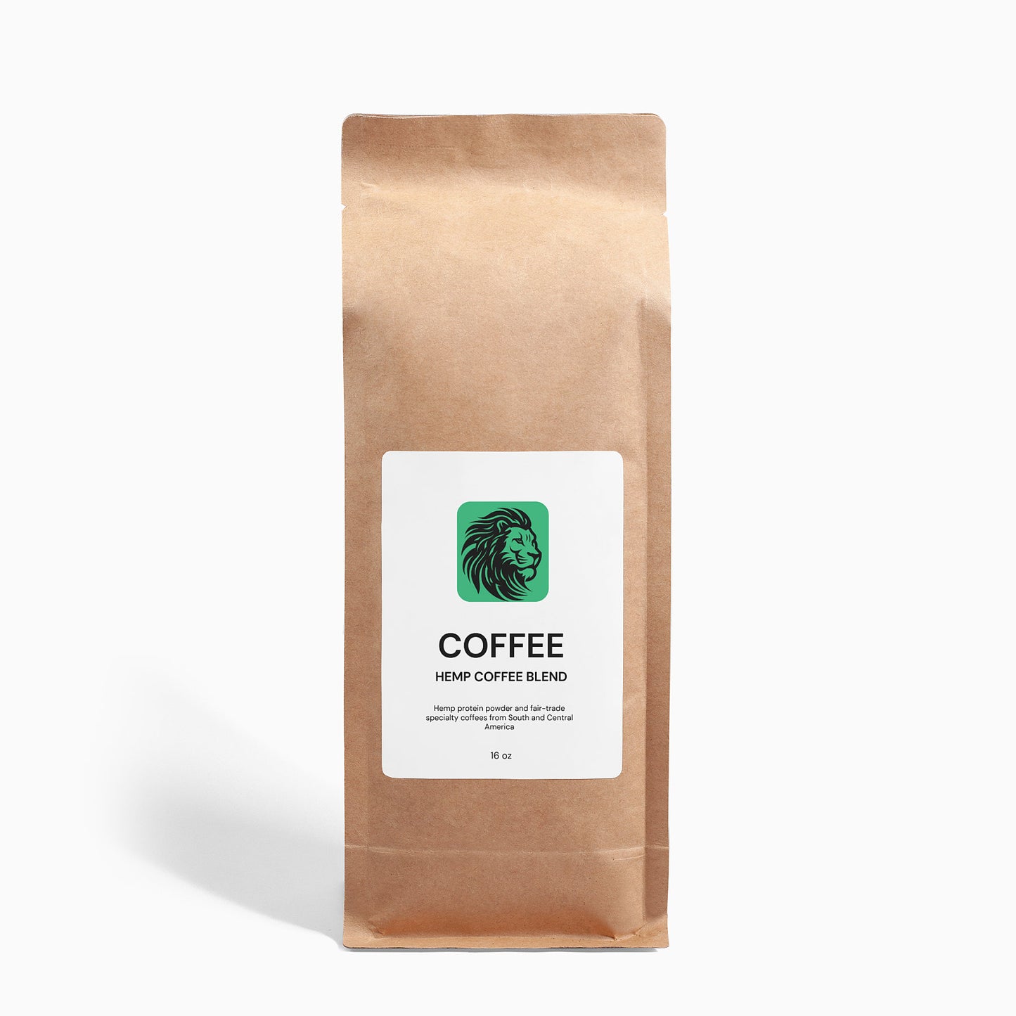 Hemp Coffee Blend - Medium Roast 16oz