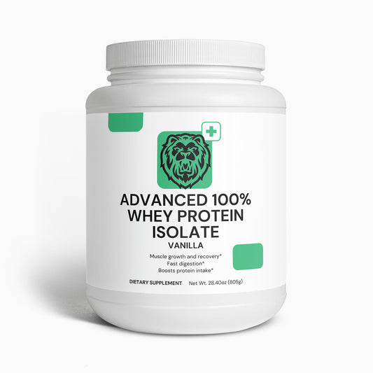 Advanced 100% Whey Protein Isolate (Vanilla)